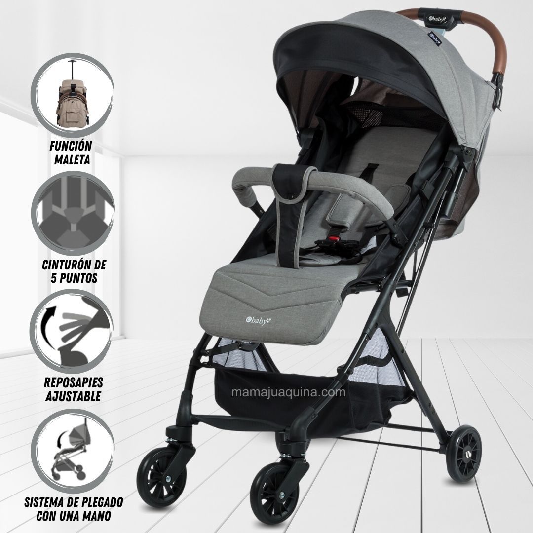 Coche Paseador Liviano Fino Tipo Maleta
